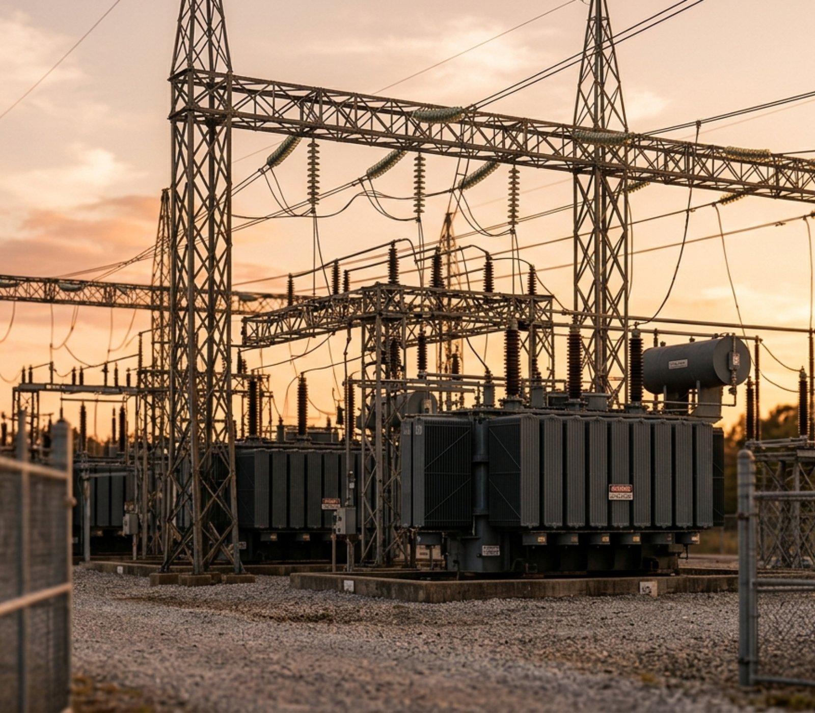 Electrical infrastructure at a utility-scale energy site